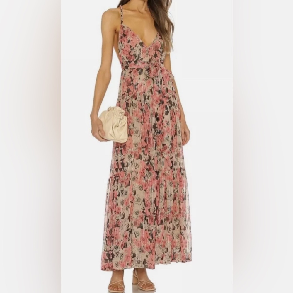 ASTR The Label Eartha Floral Maxi Dress NWOT Size M